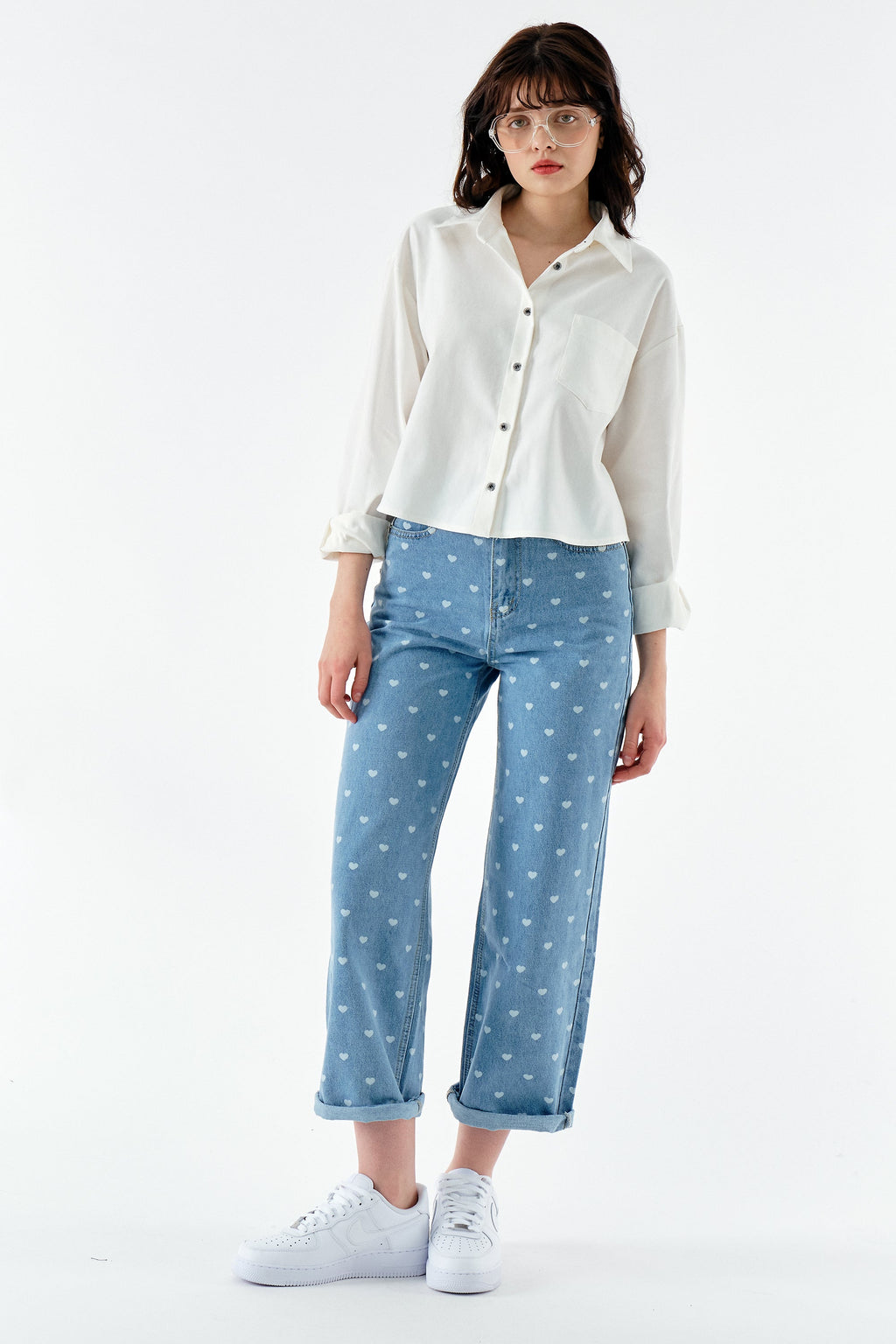 Harper Cropped Shirt Jacket