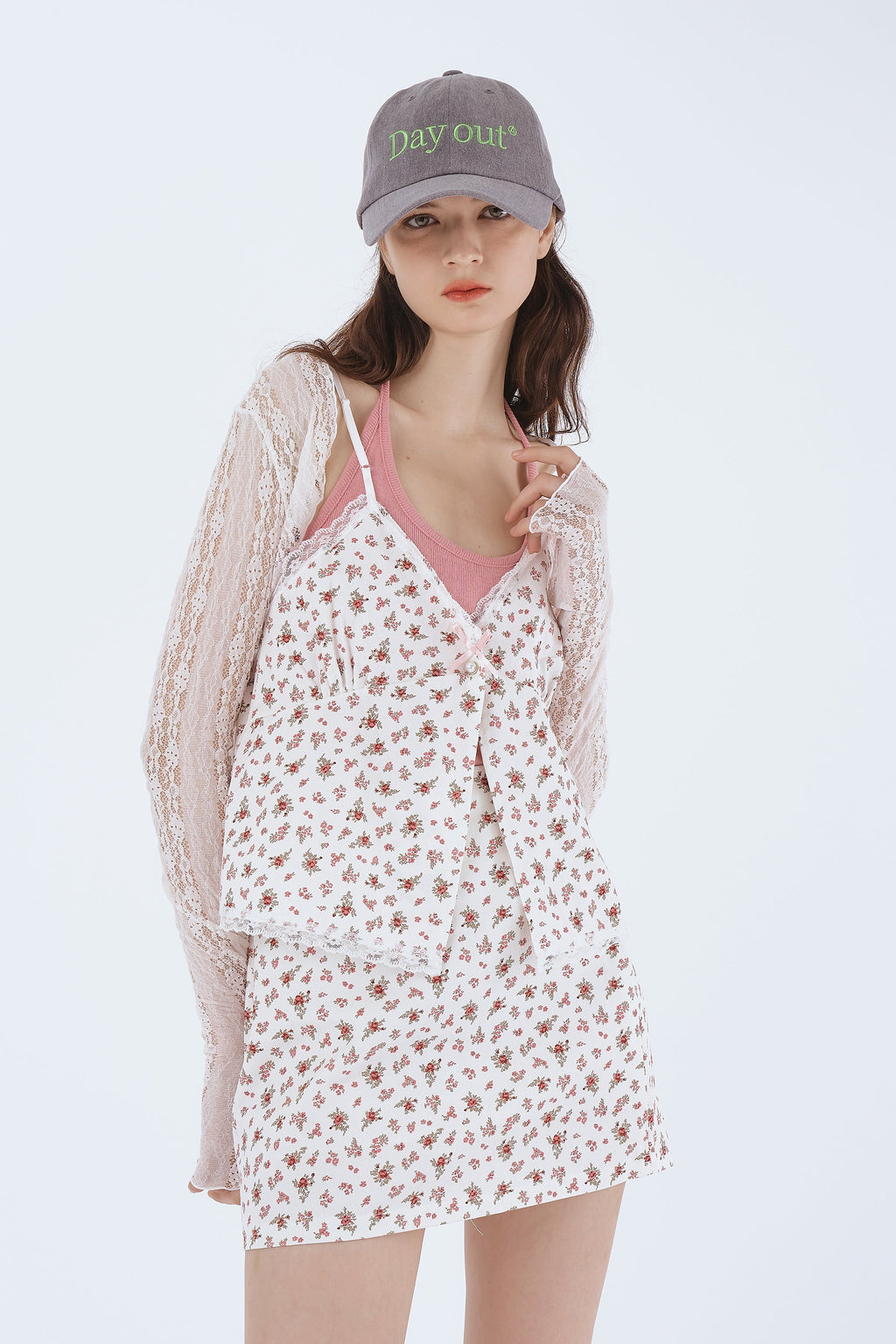 Reina Lace Cropped Shrug Cardi