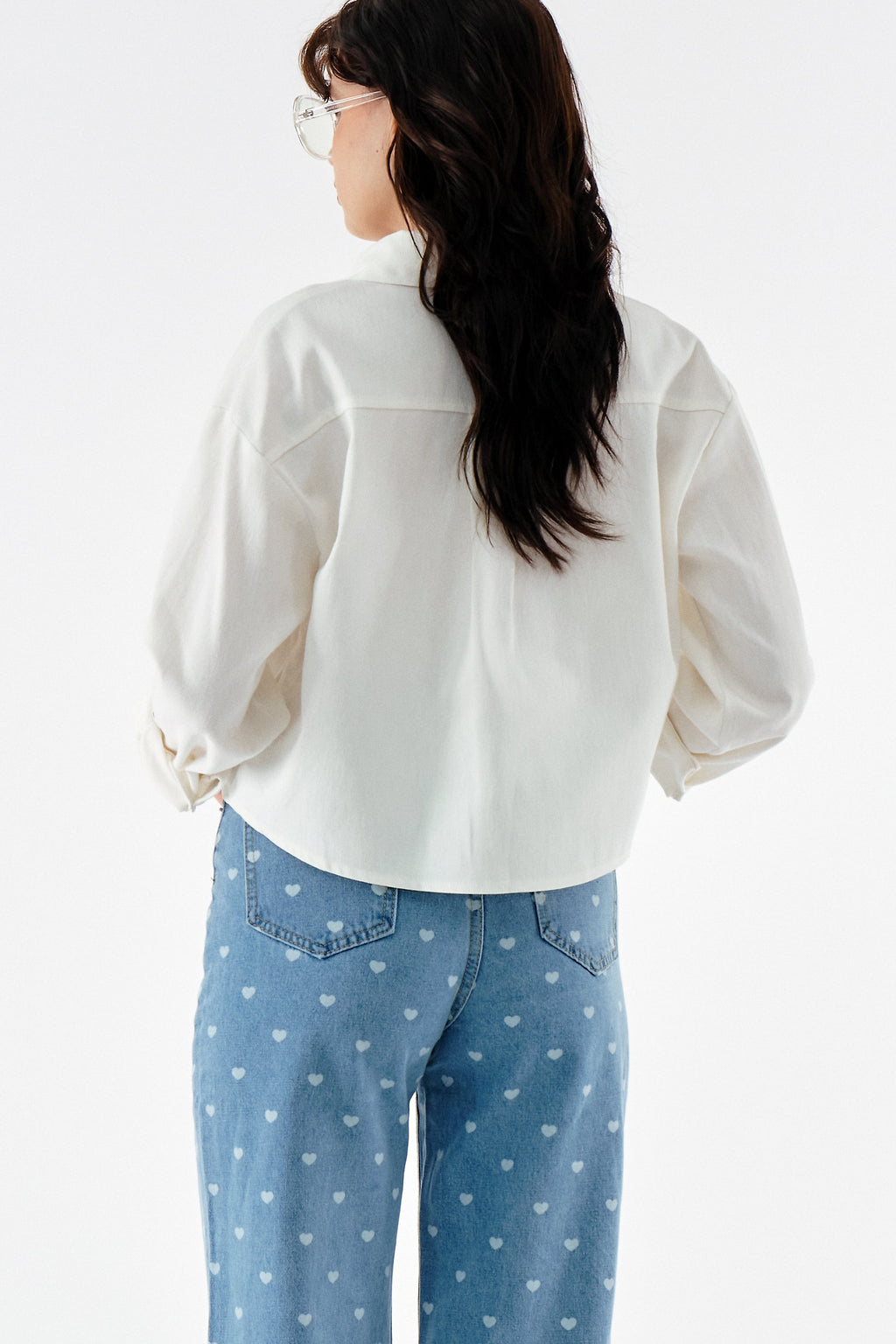 Harper Cropped Shirt Jacket