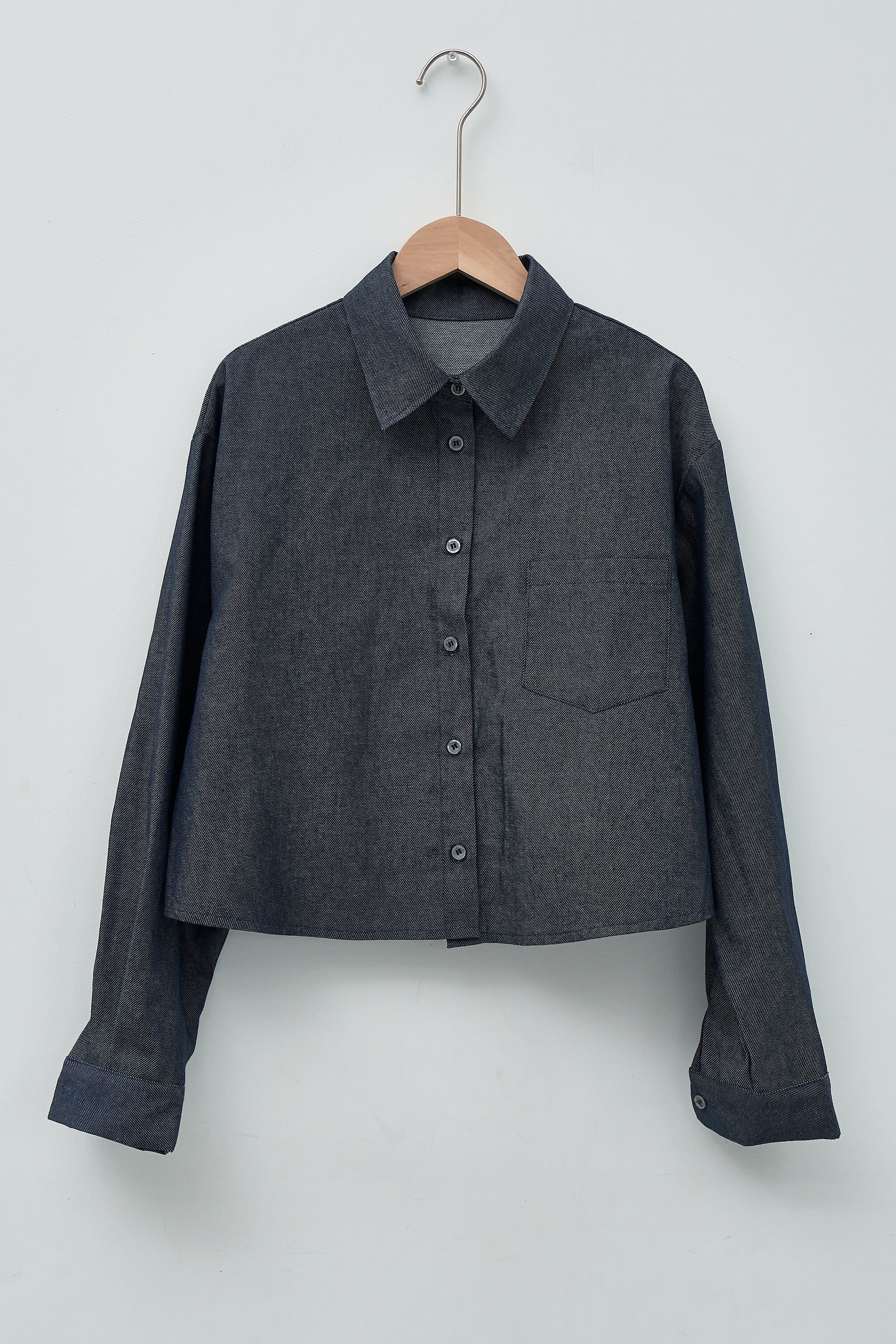 Harper Cropped Shirt Jacket