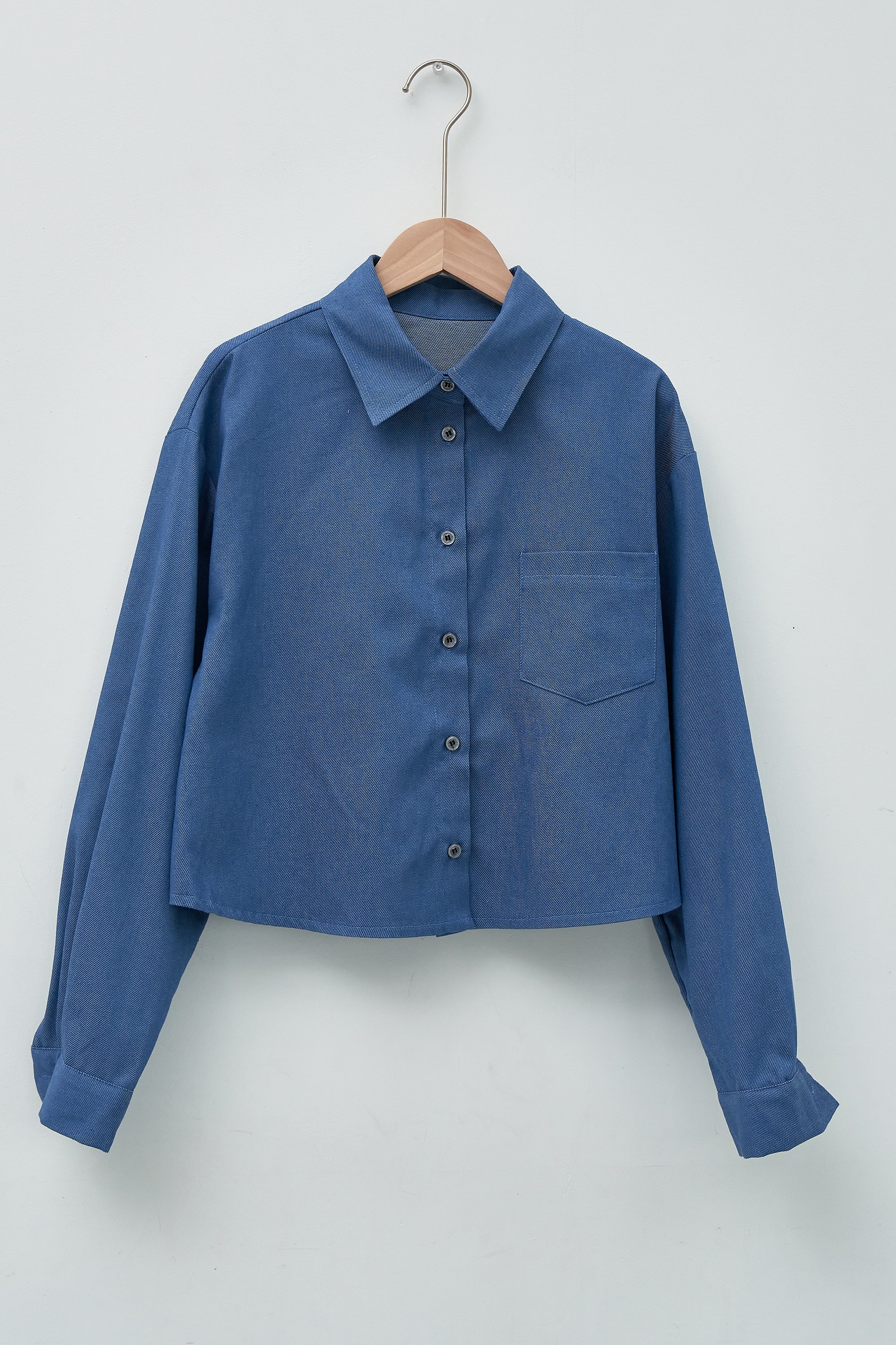 Harper Cropped Shirt Jacket