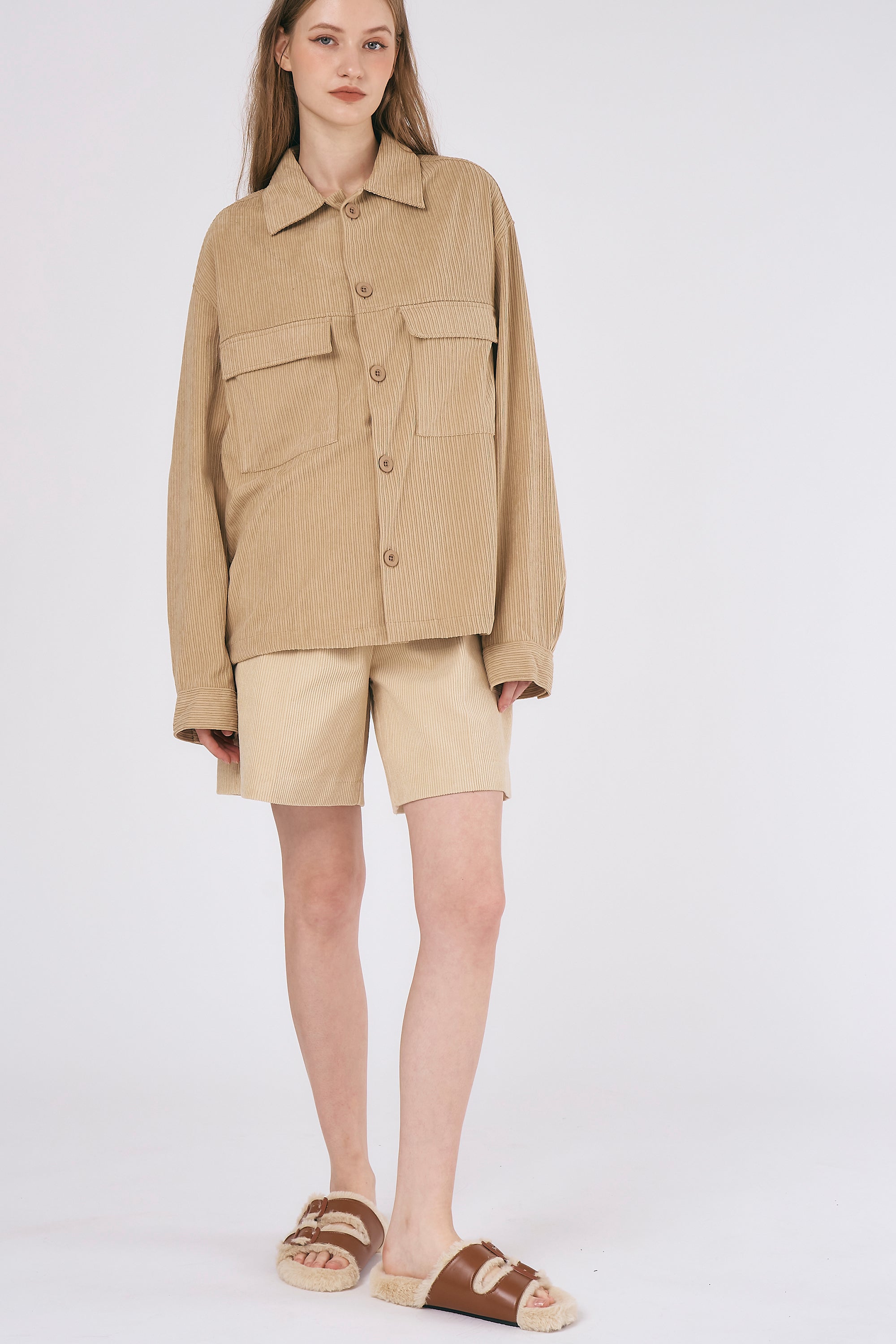 Madison Oversized Cord Jacket