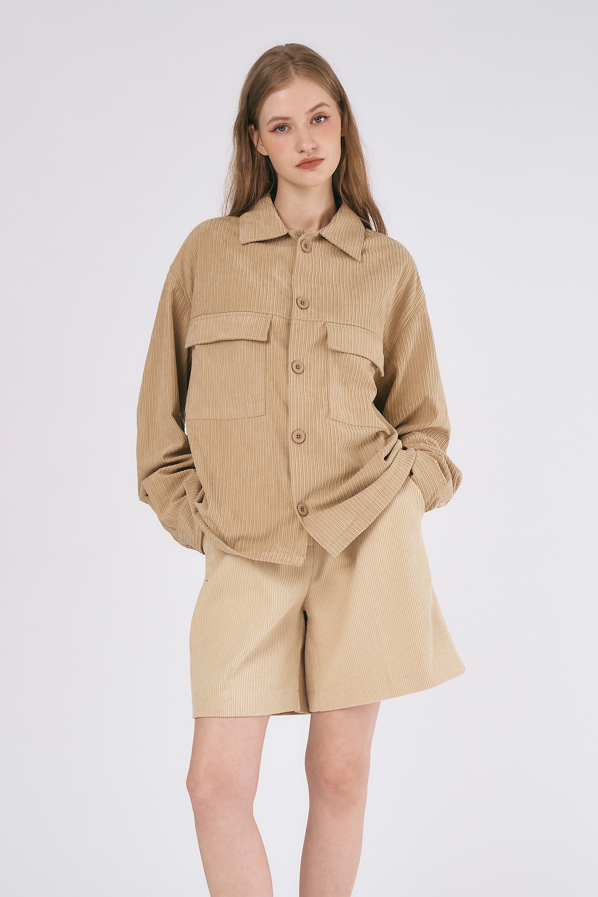 Madison Oversized Cord Jacket