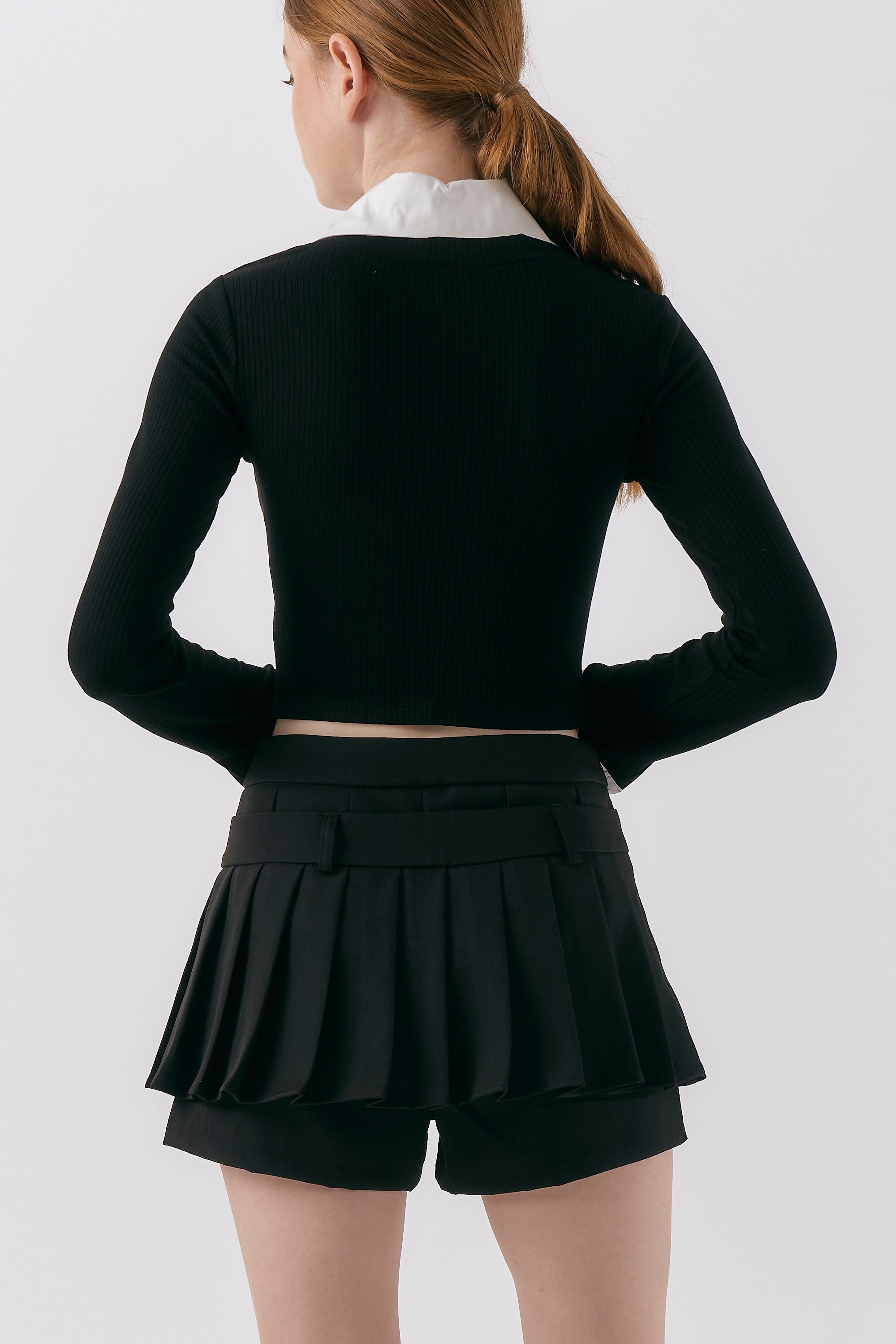 Alba Layered Effect Knitted Top