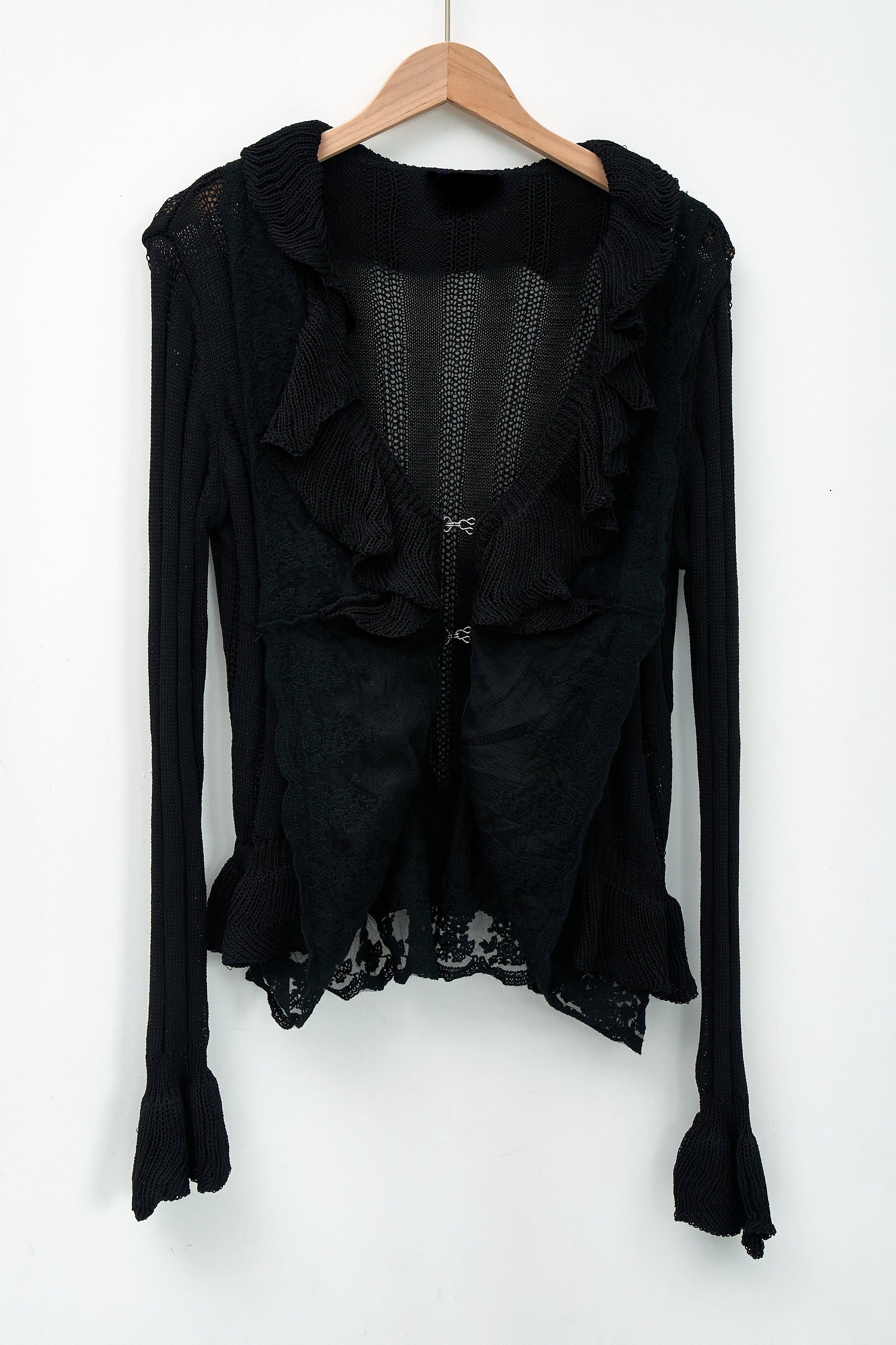 Miller Ruffle front Cardi Jacket